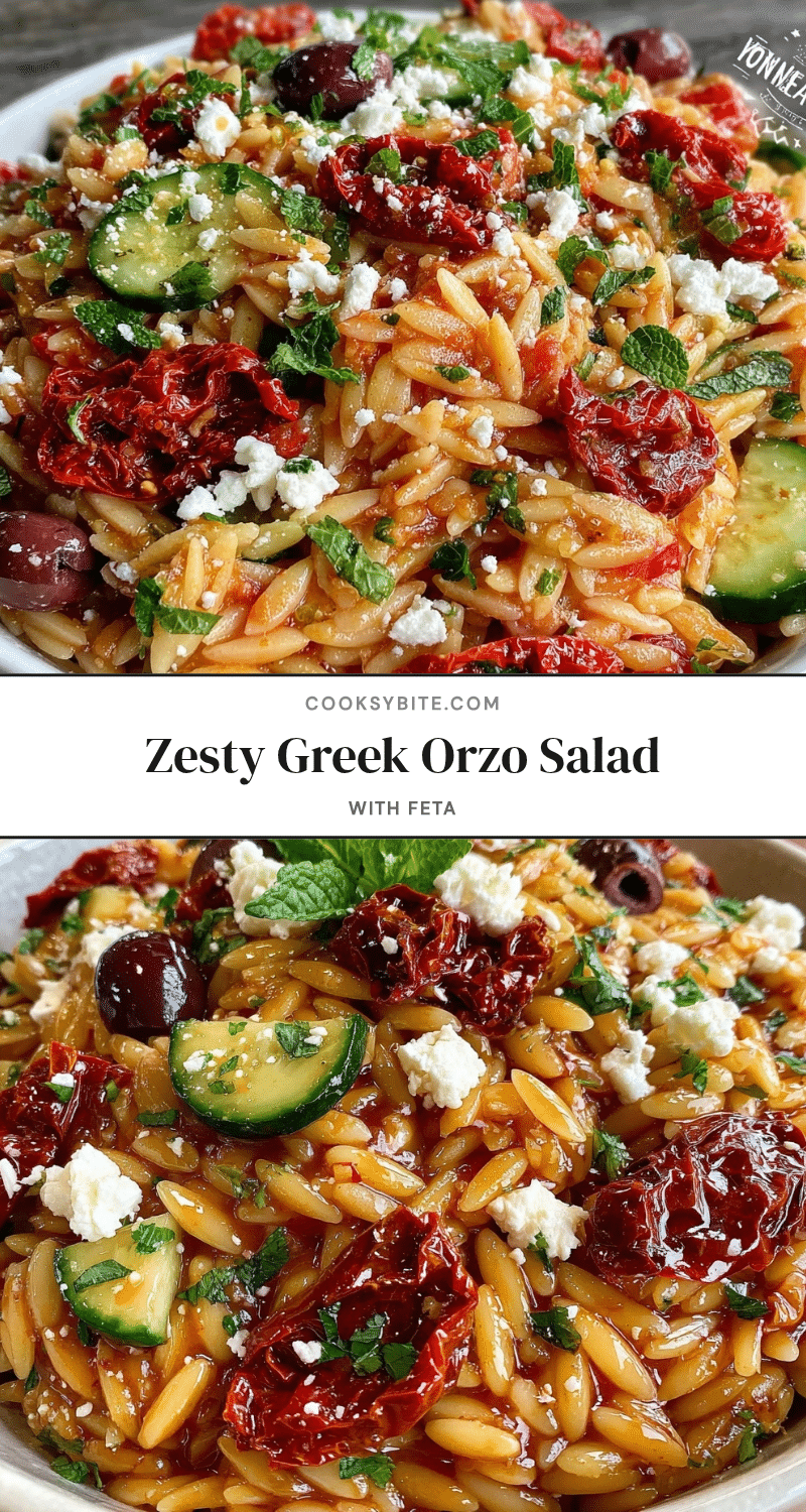fresh greek orzo pasta salad recipe