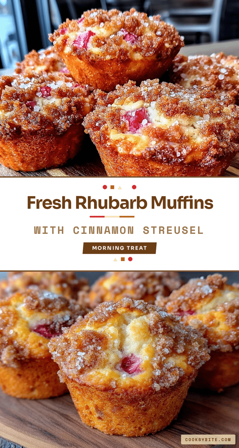 fresh rhubarb muffins recipe