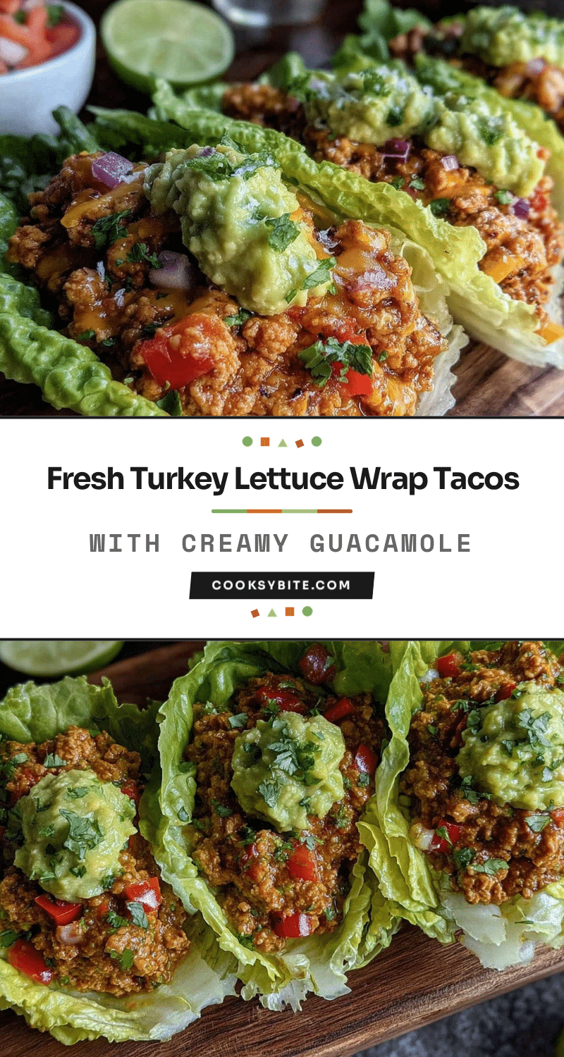 Healthy Turkey Lettuce Wrap Tacos recipe