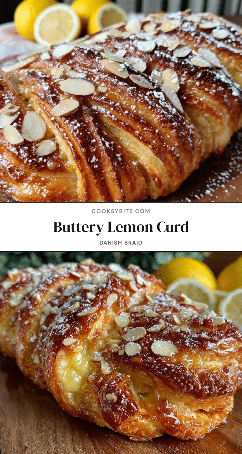 lemon curd danish pastry braid recipe