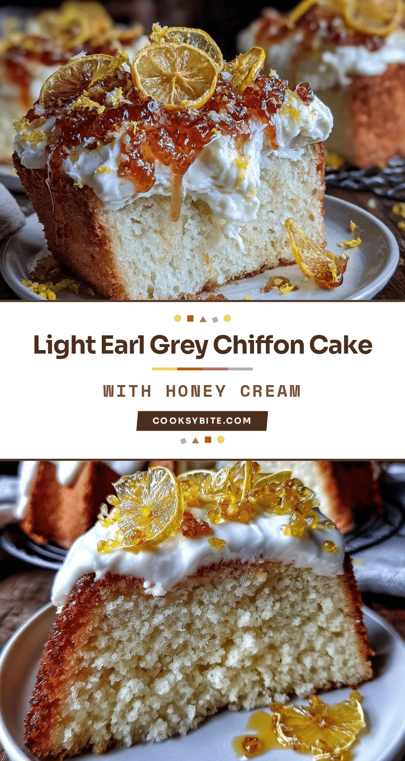 Light Earl Grey Chiffon Cake recipe