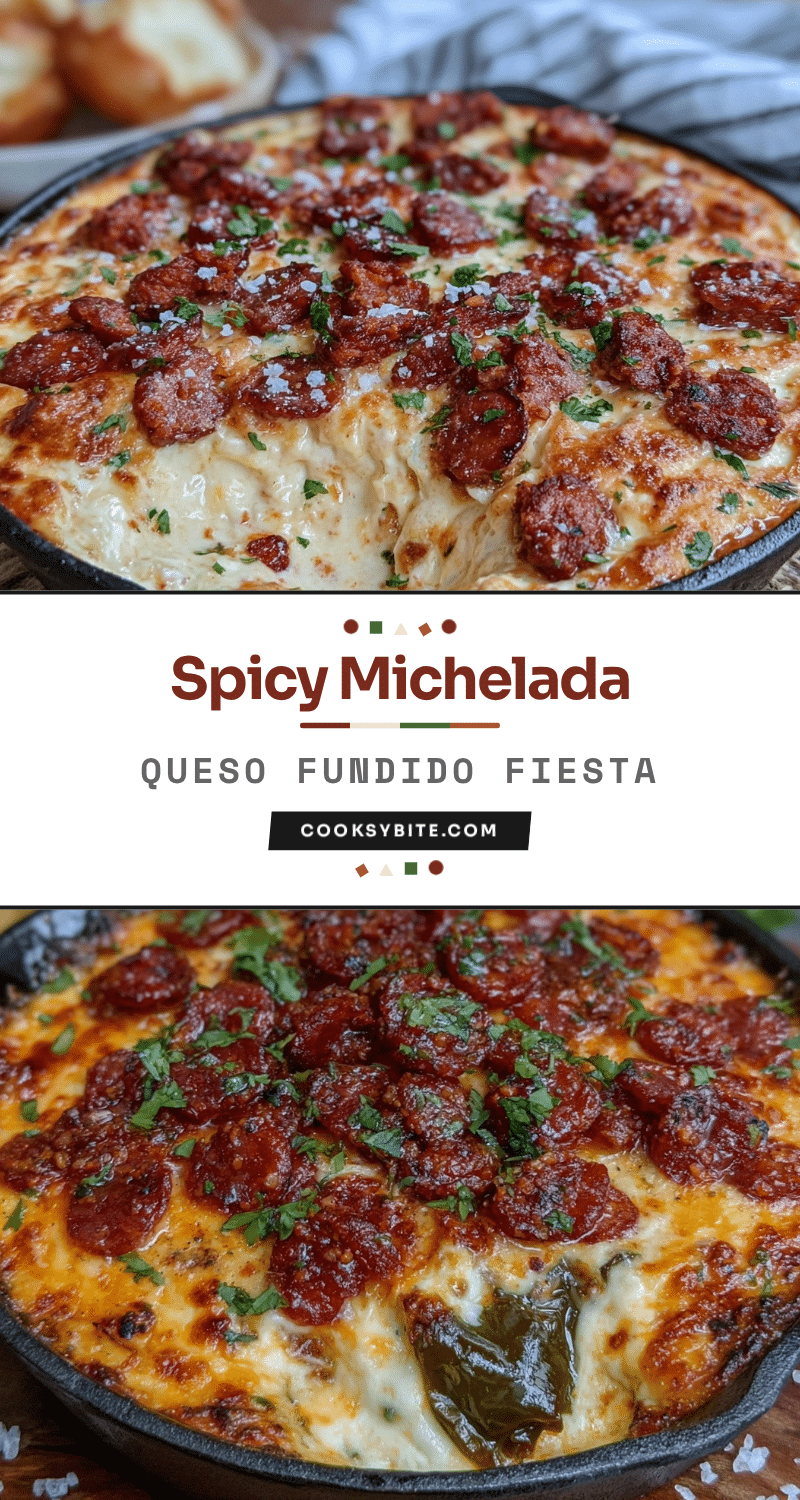 Michelada-Spiced Queso Fundido recipe