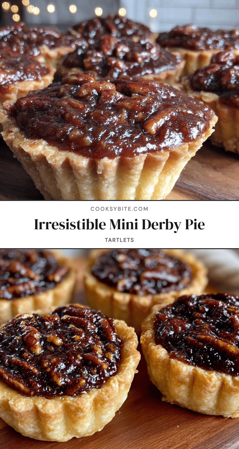 mini derby pie tartlets recipe