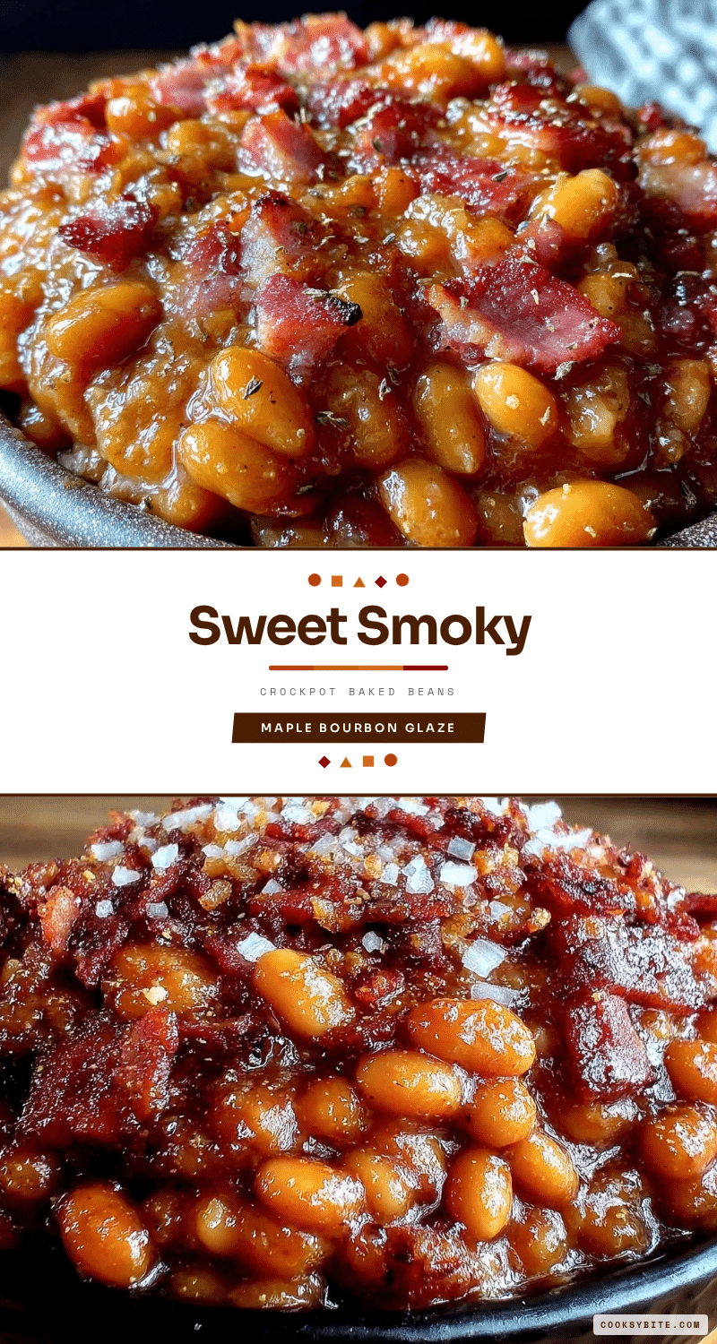 savory crockpot baked beans recipe