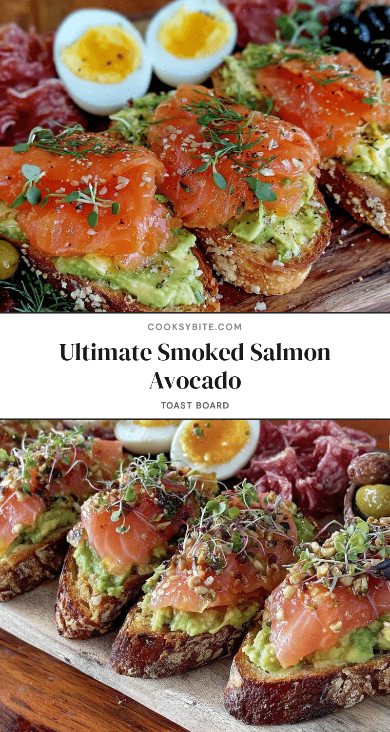 smoked salmon avocado toast charcuterie board recipe