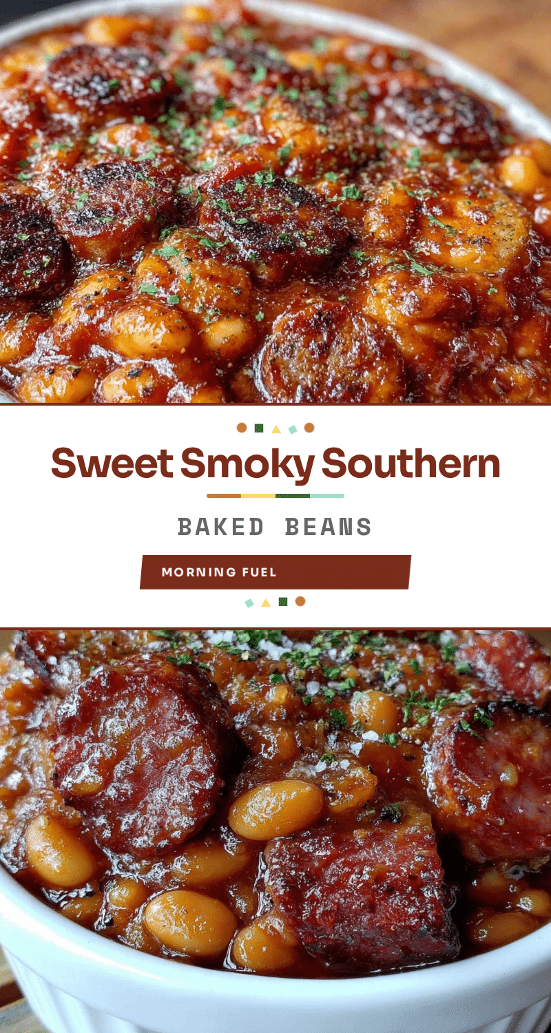 southern baked beans with smoky sausage recipe