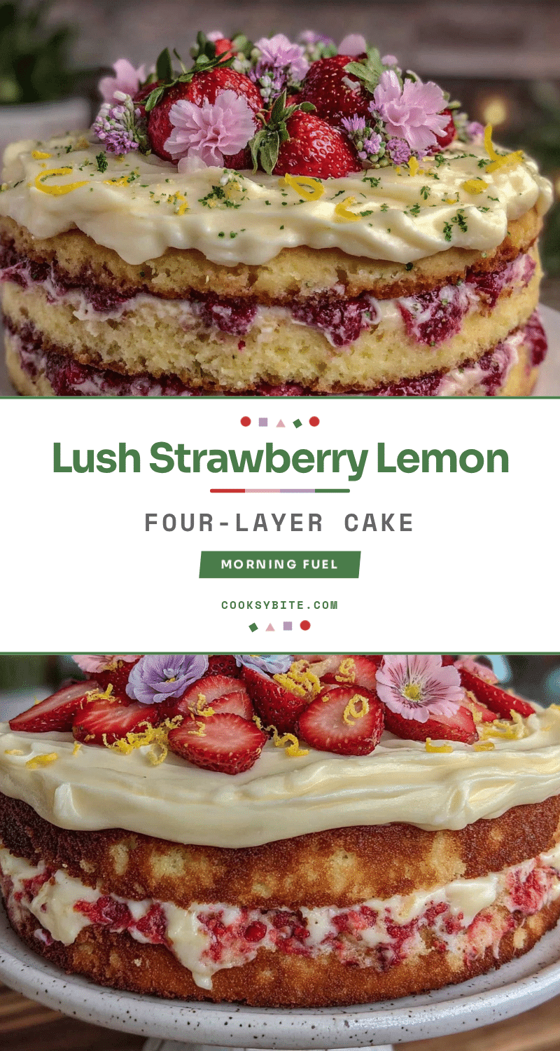 strawberry lemon cake recipe