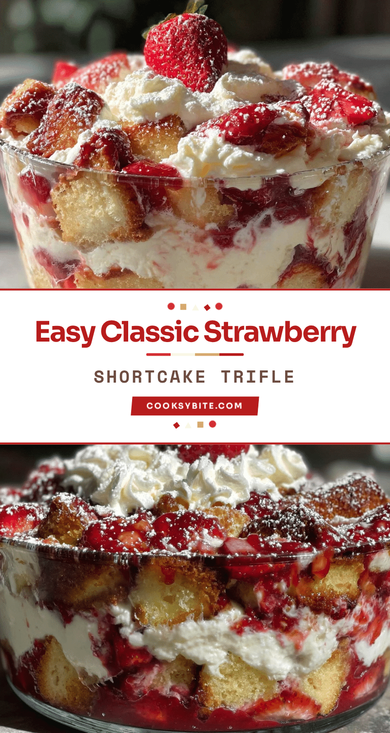 strawberry shortcake trifle recipe
