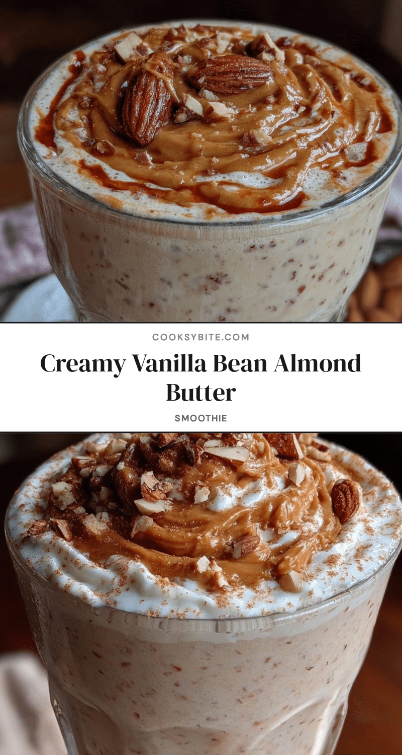 vanilla bean protein smoothie recipe