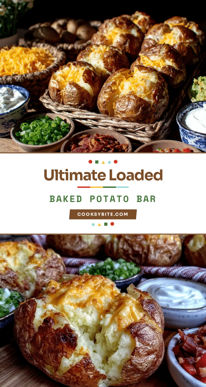 cozy loaded baked potato bar recipe