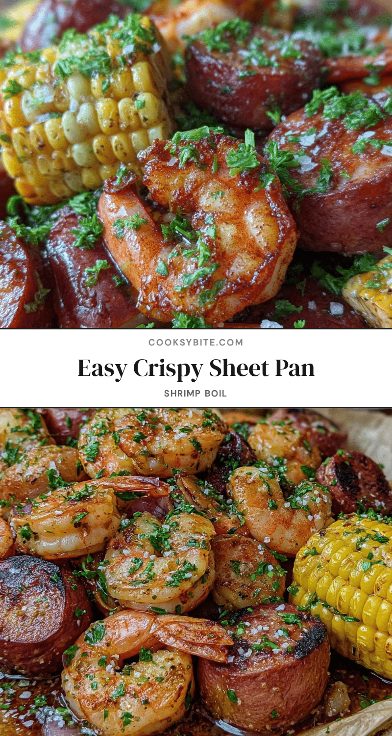 easy crispy sheet pan shrimp boil recipe