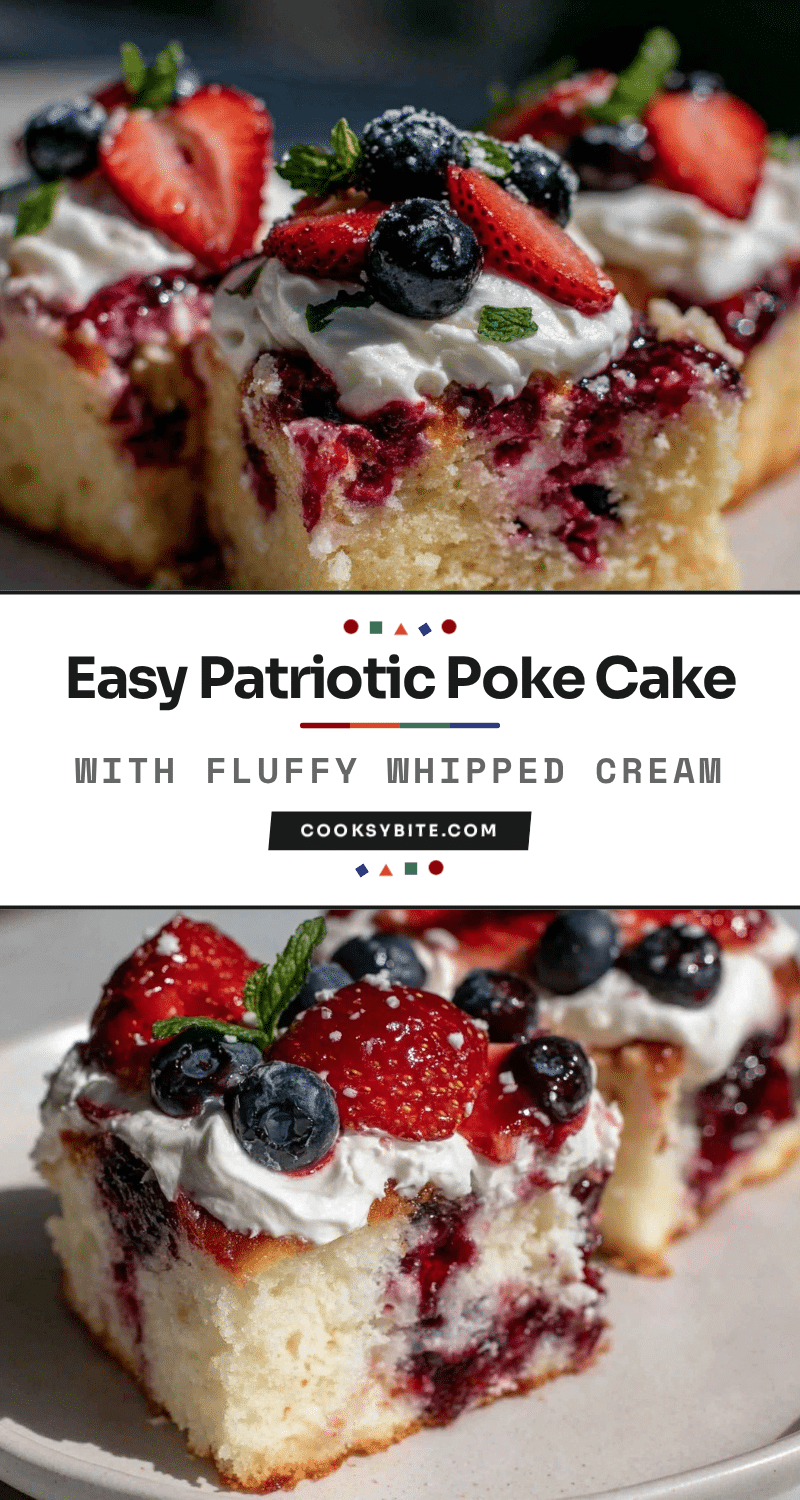 easy patriotic poke cake recipe