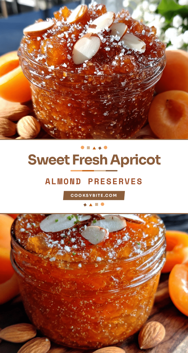 fresh apricot almond preserves recipe
