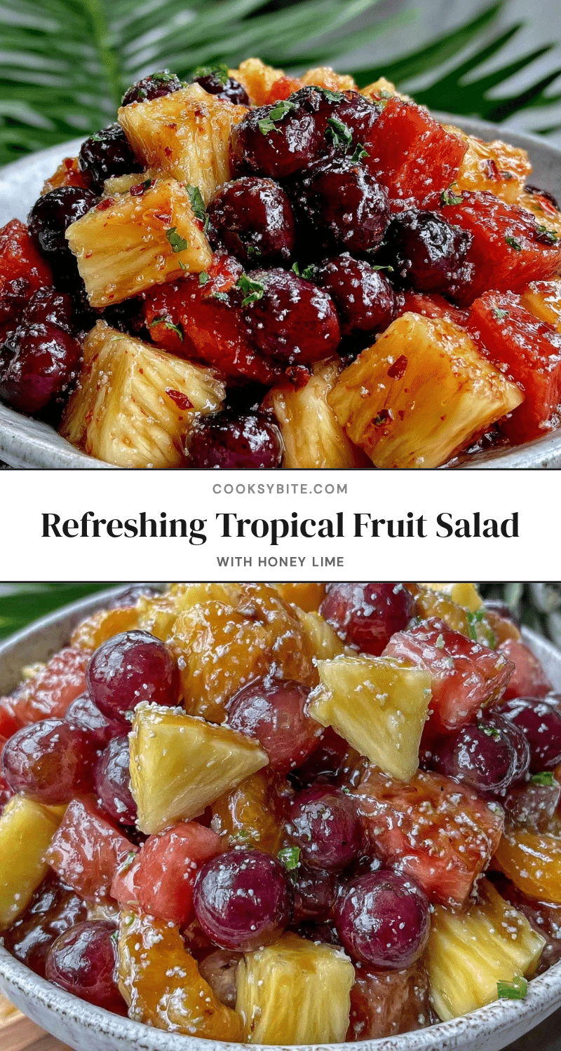 fresh tropical fruit salad recipe