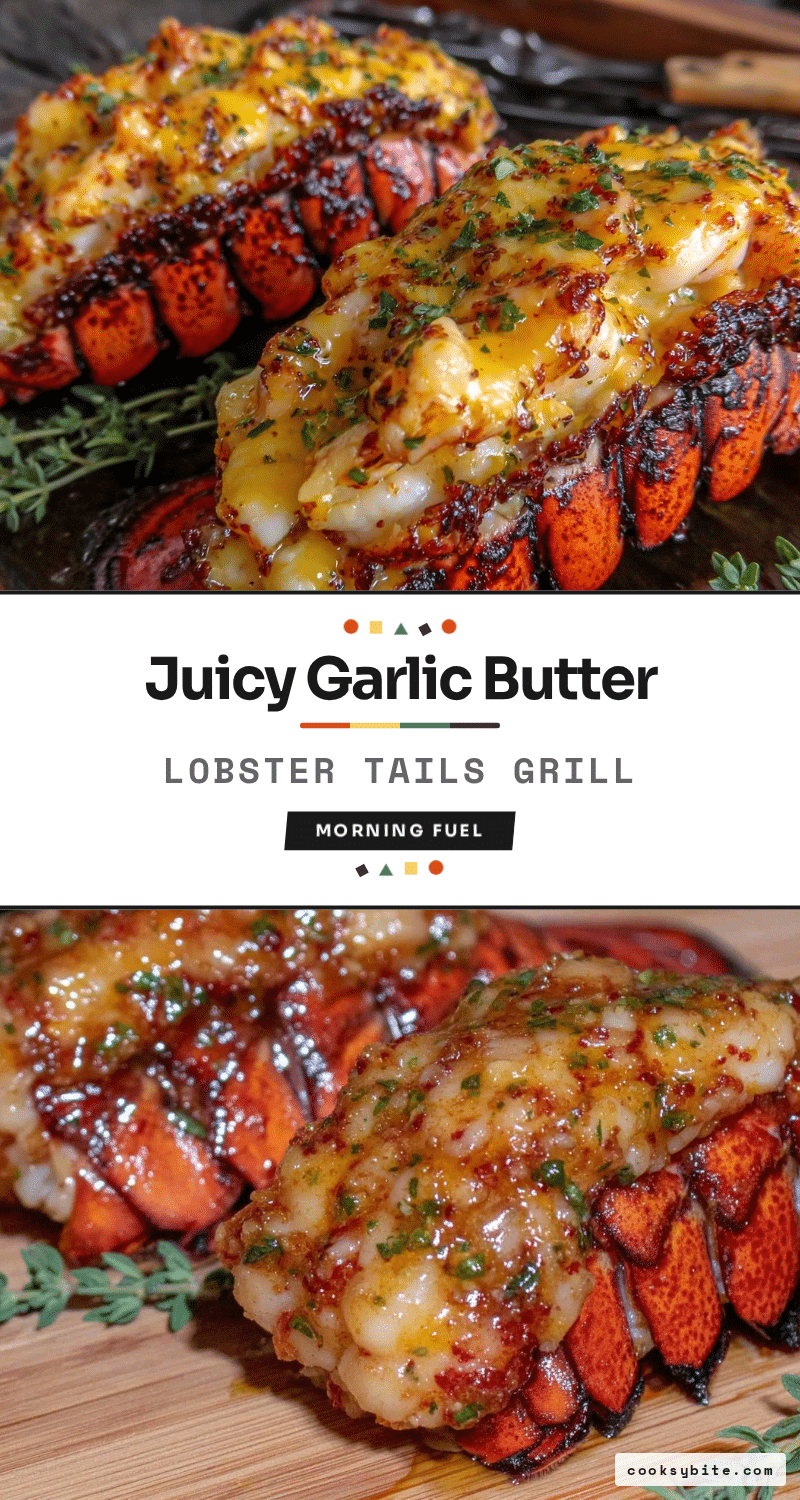 garlic butter lobster tails recipe