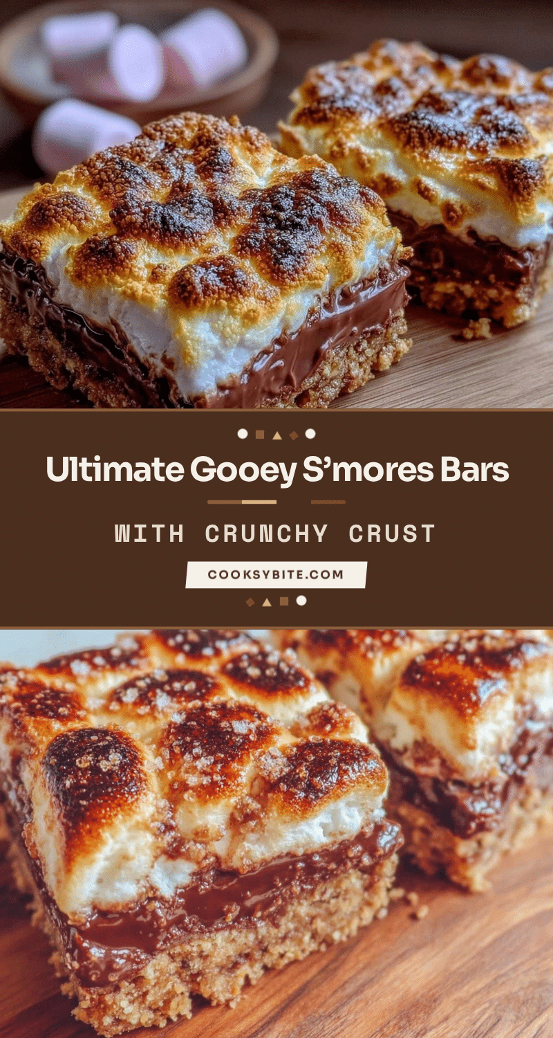 gooey smores bars recipe