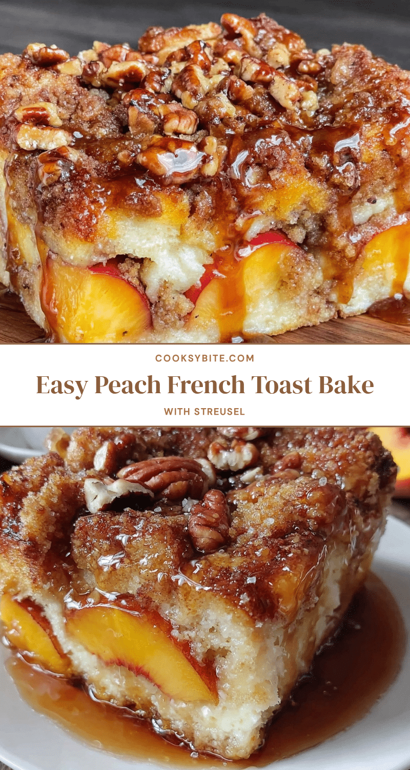 peach french toast bake recipe