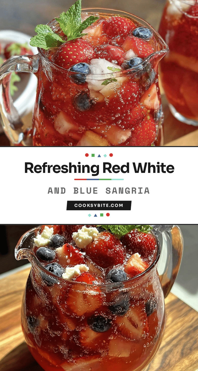 red white and blue sangria recipe