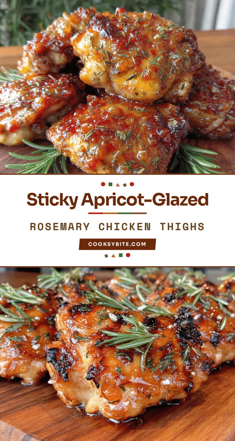 apricot-glazed grilled chicken thighs recipe