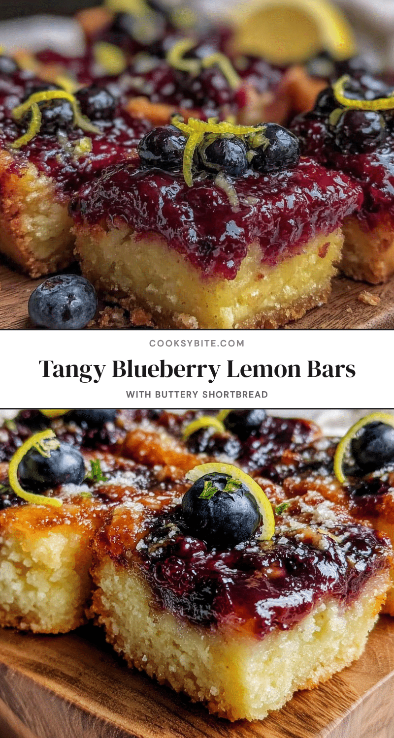 blueberry lemon bars recipe