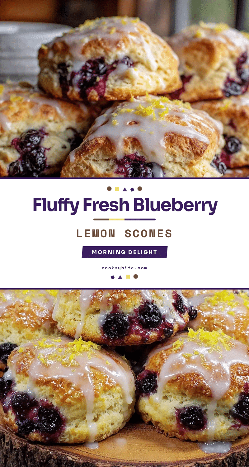 blueberry lemon scones recipe