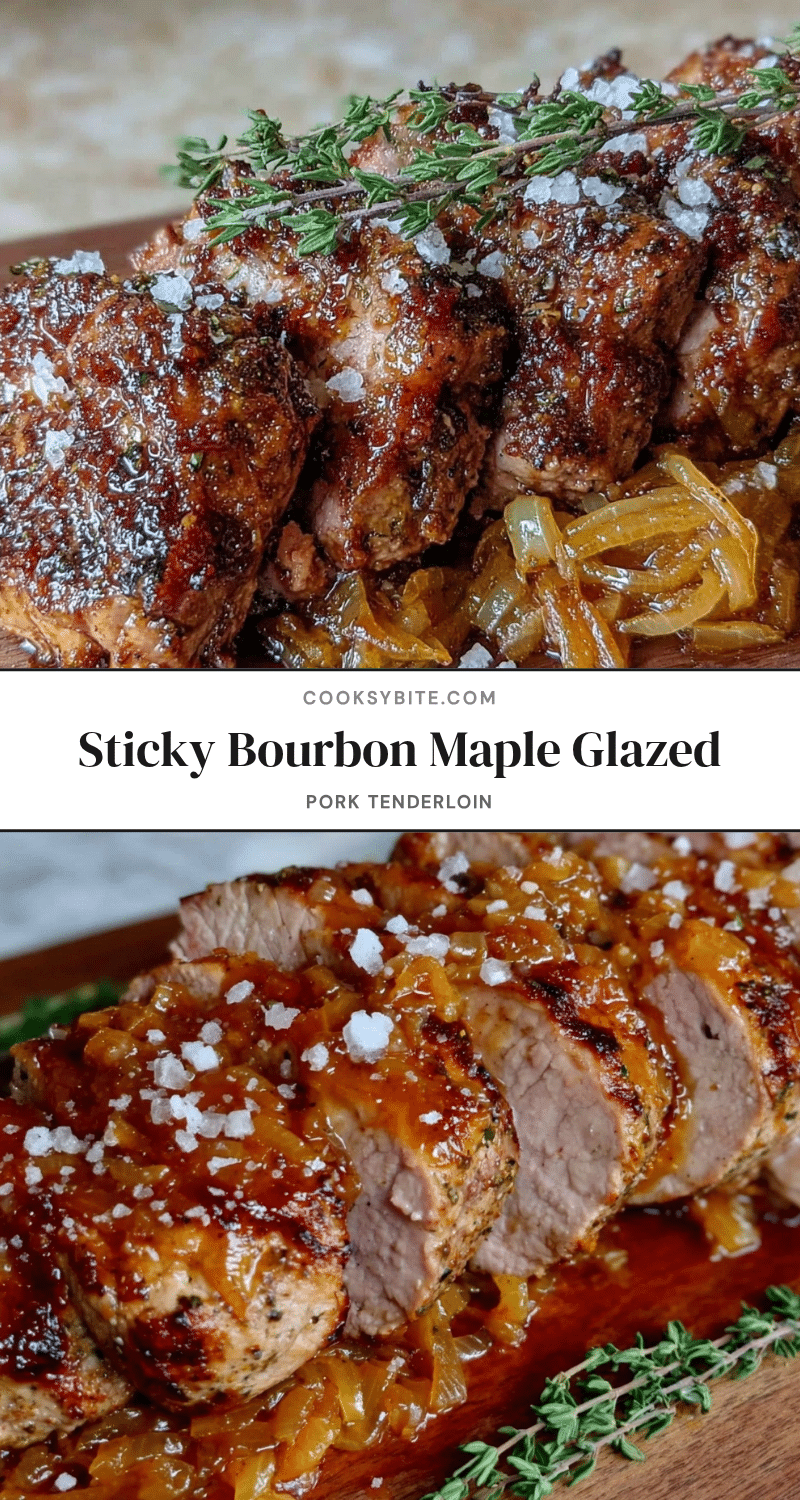 bourbon maple glazed pork tenderloin recipe