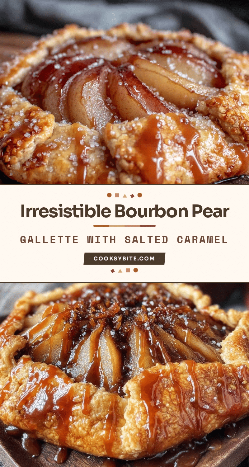 bourbon pear galette recipe