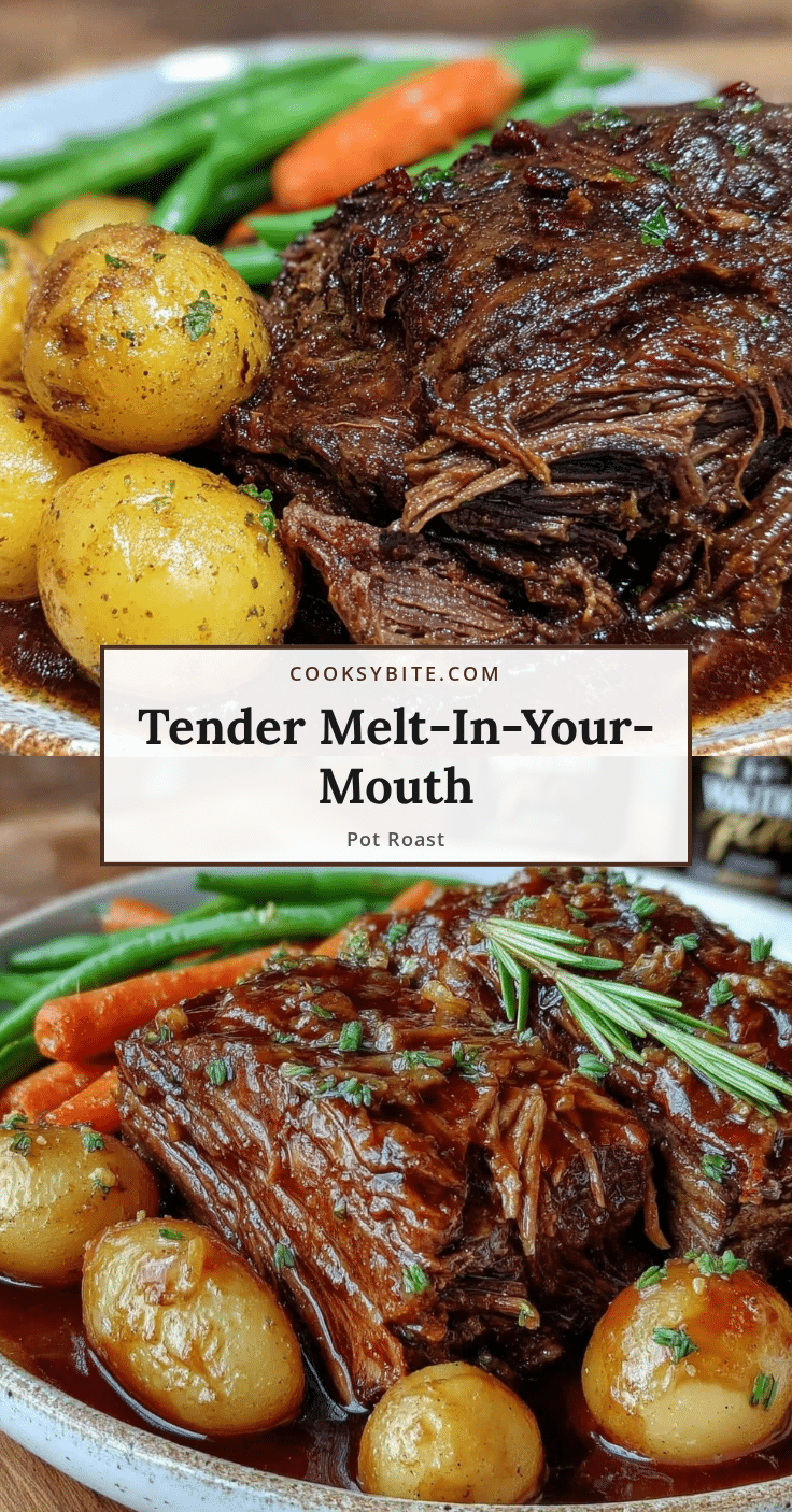 cozy melt-in-your-mouth pot roast recipe