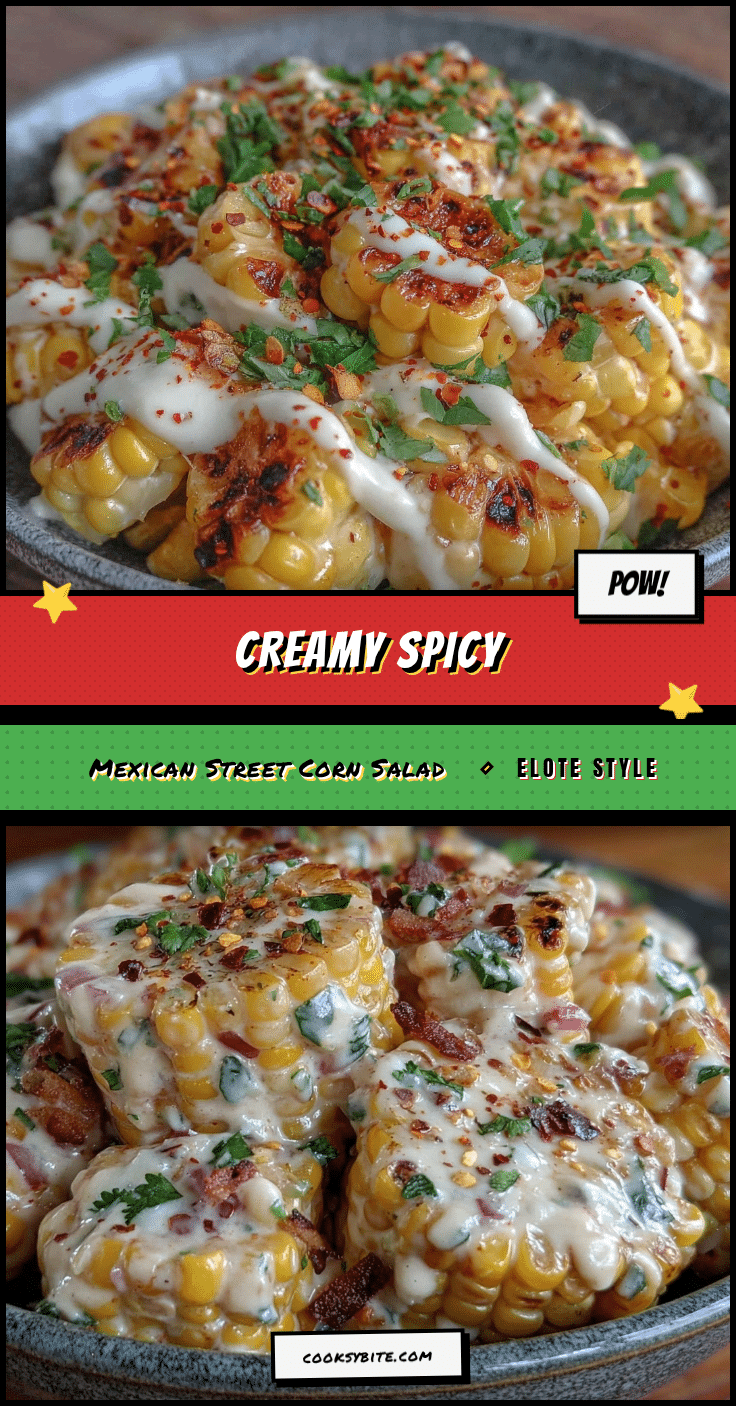creamy mexican street corn salad recipe