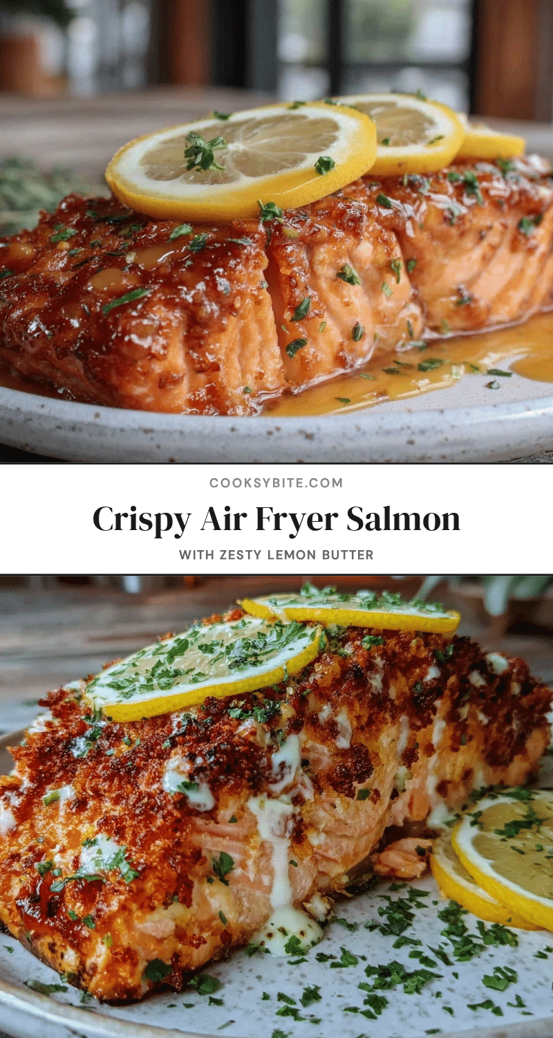 crispy air fryer salmon recipe
