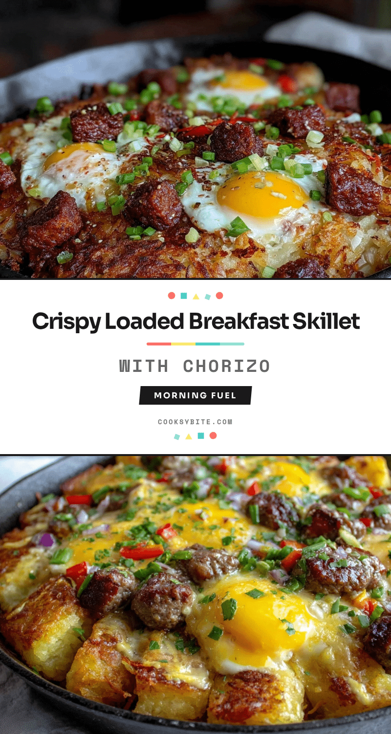 crispy loaded breakfast skillet recipe