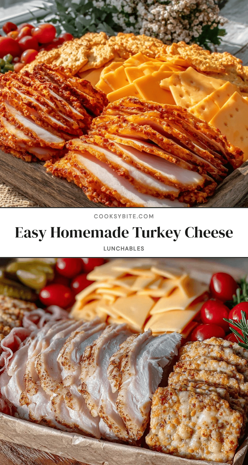 easy homemade turkey cheese lunchables recipe
