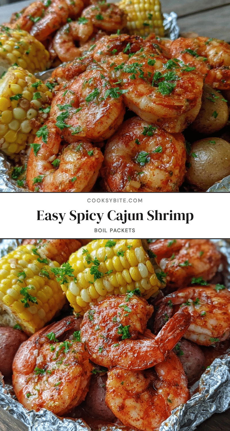 Easy Spicy Cajun Shrimp Boil recipe