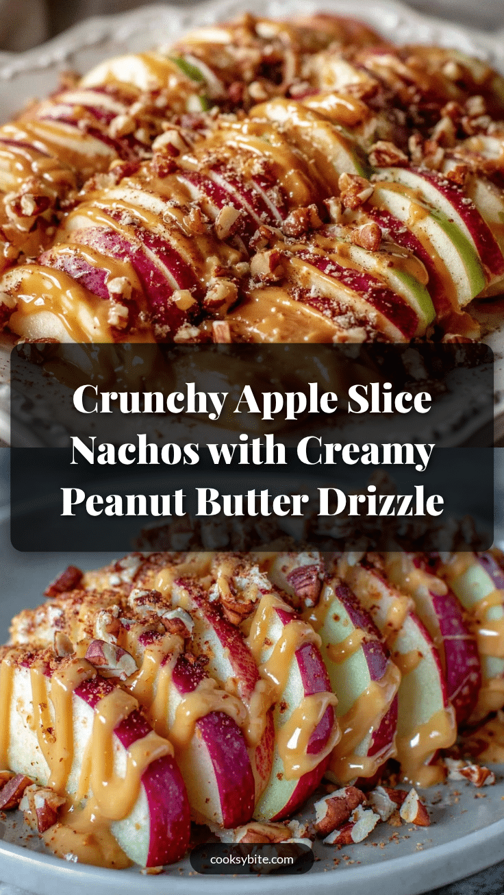 Fresh Apple Slice Nachos recipe