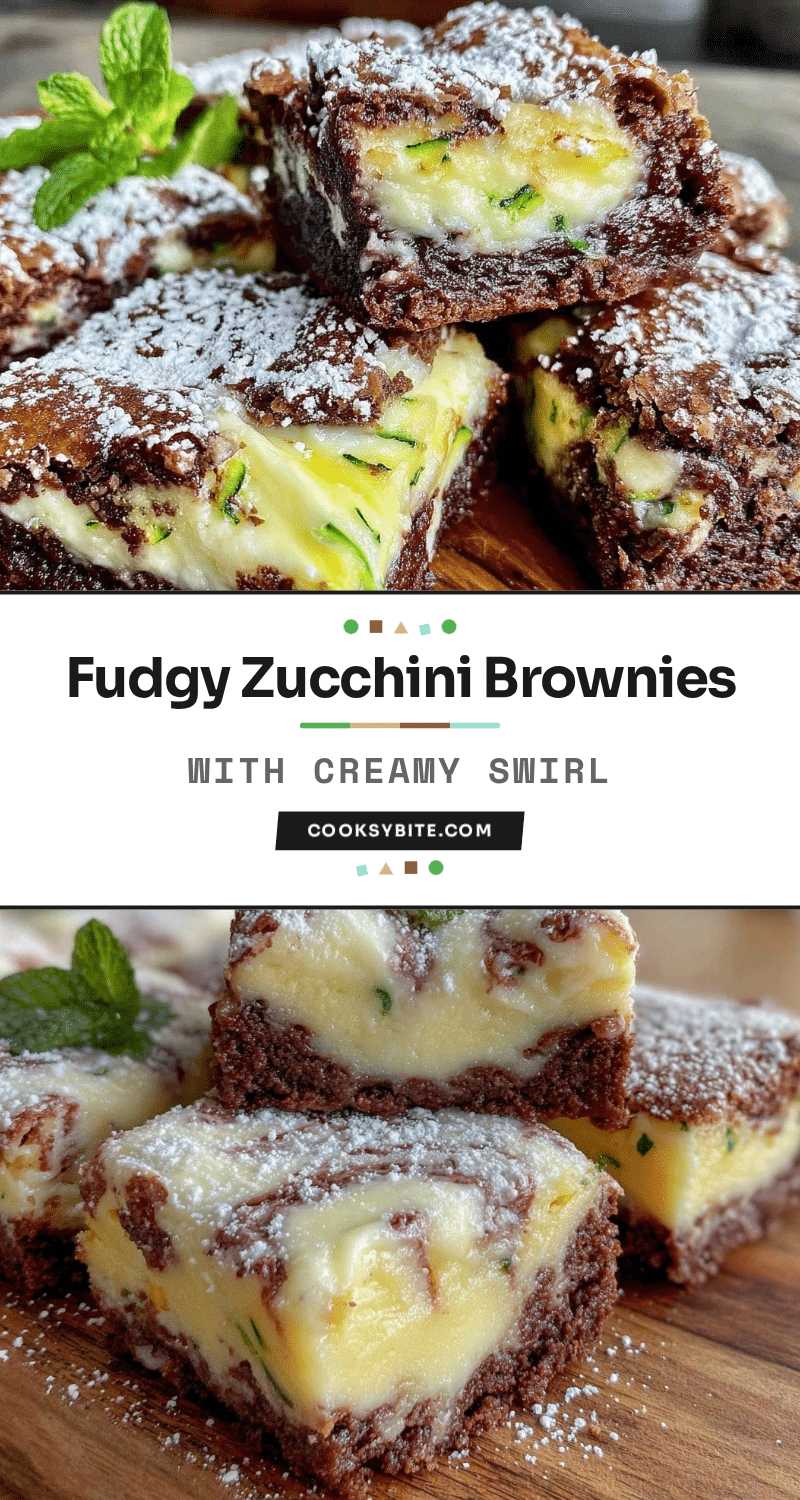fudgy zucchini brownies recipe
