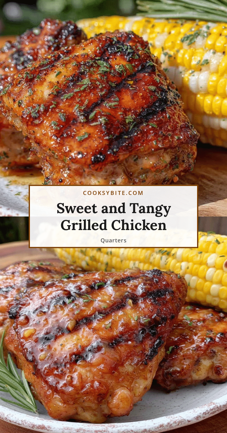 grilled maple-dijon chicken quarters recipe