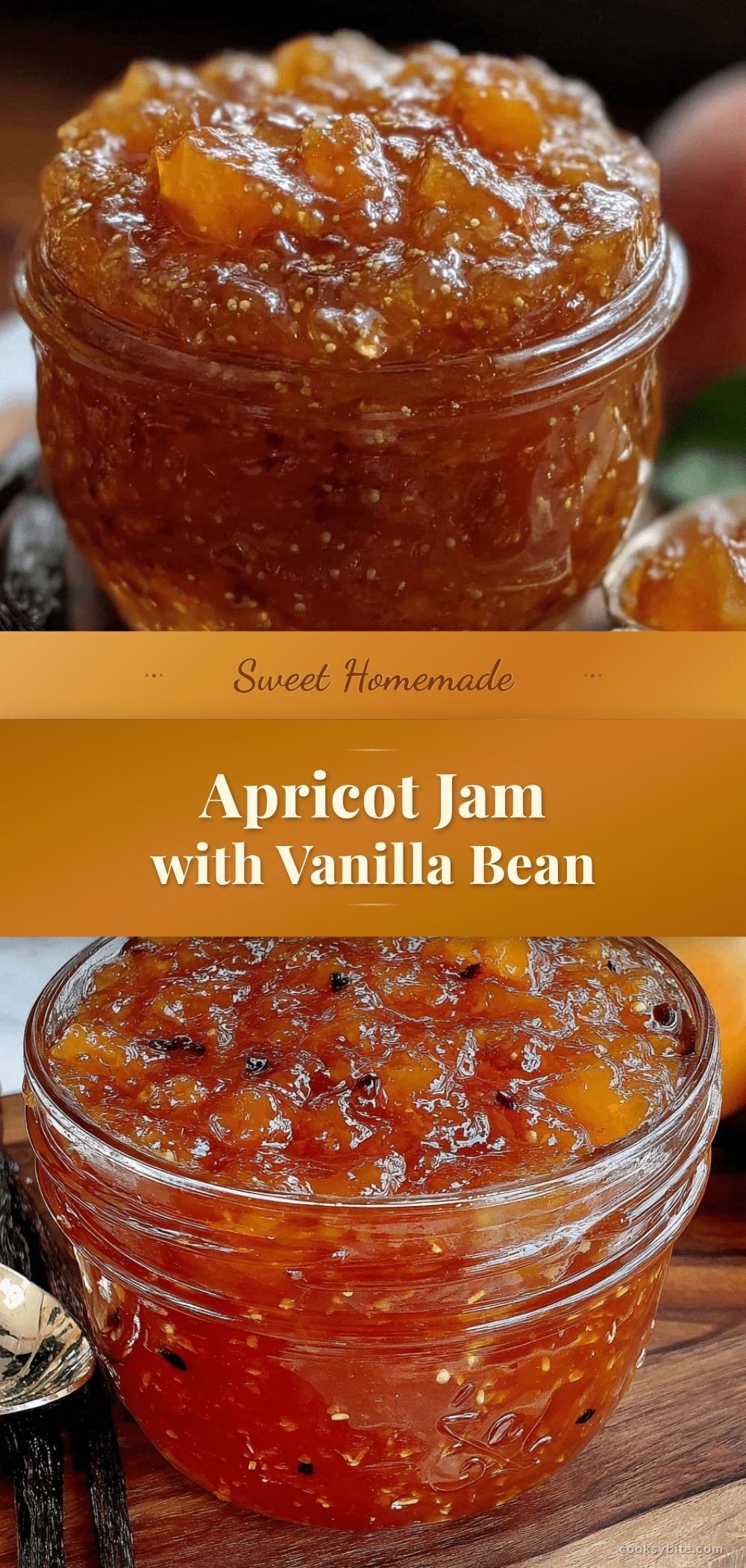 homemade apricot jam with vanilla bean recipe