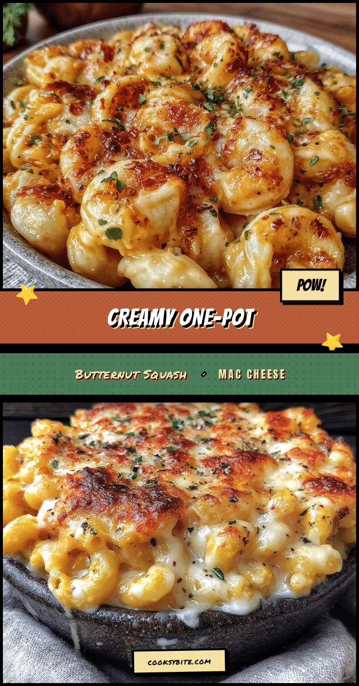 one-pot butternut squash mac cheese recipe