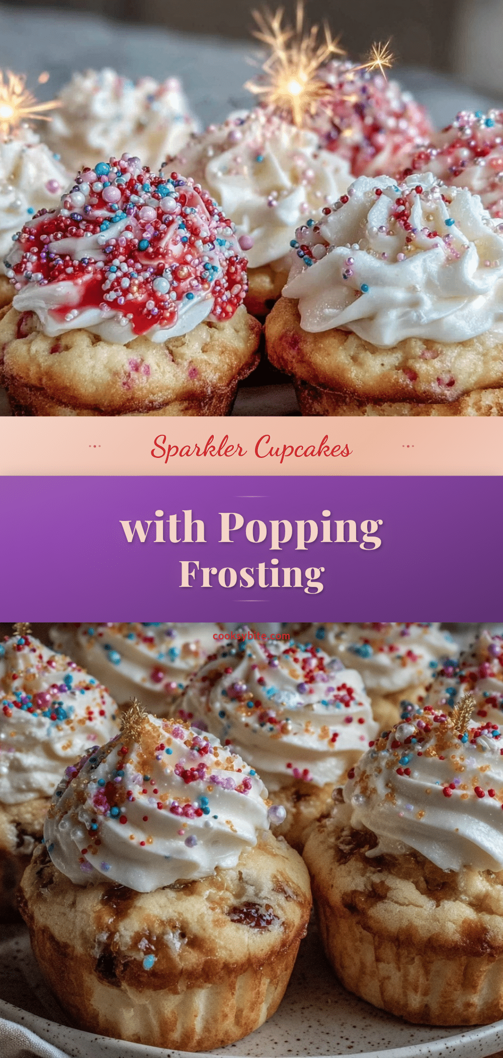 perfect sparkler cupcakes recipe