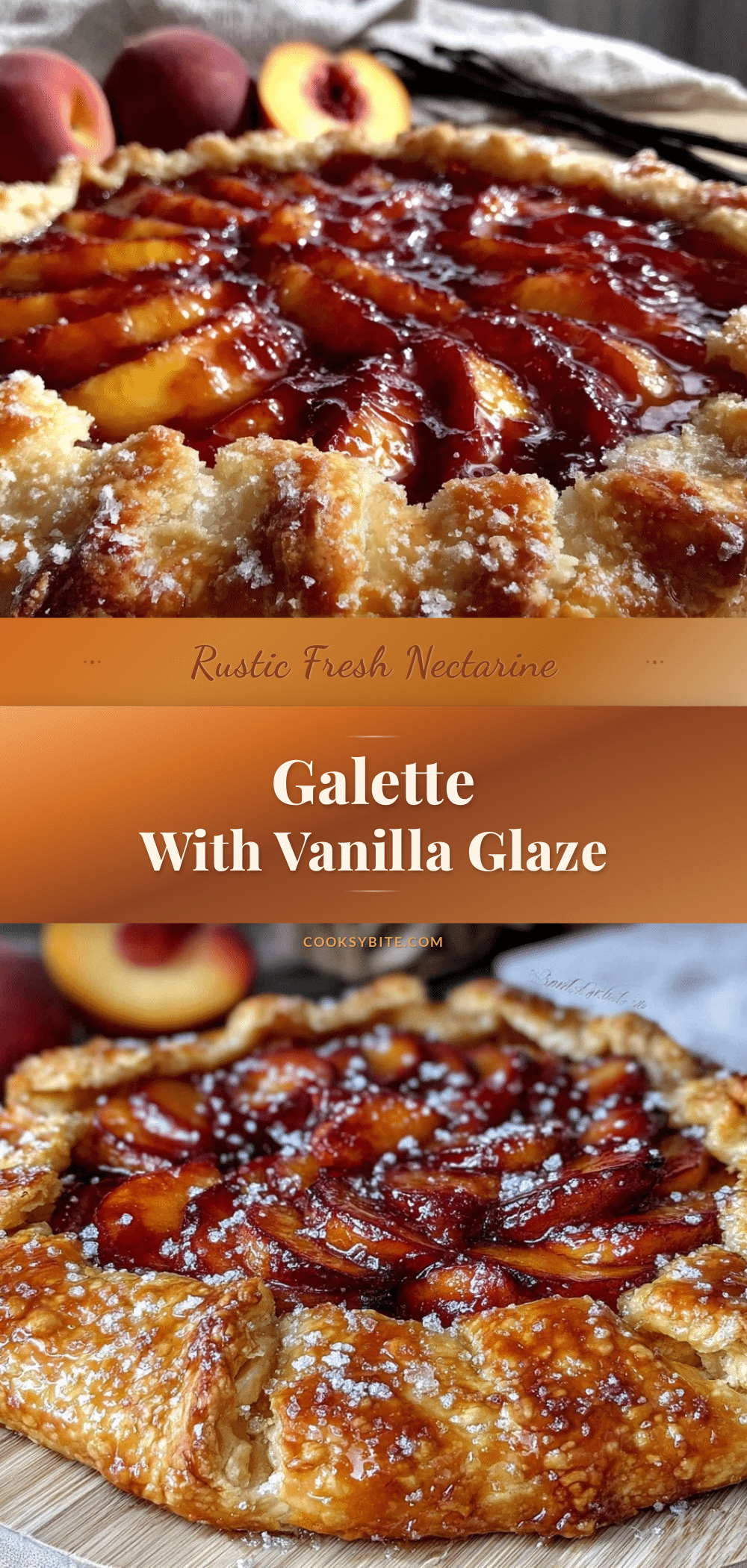 Rustic Fresh Nectarine Galette recipe