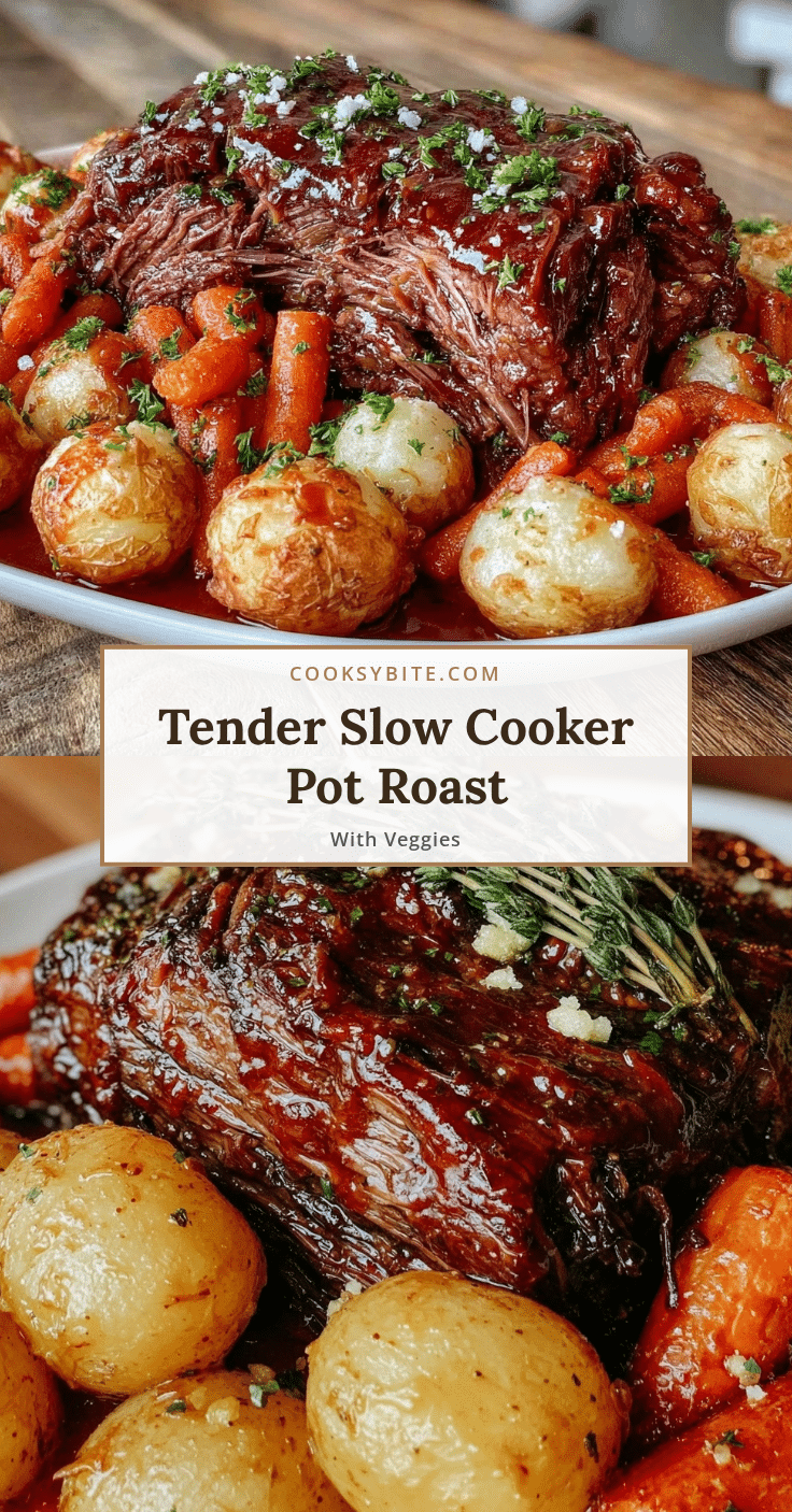slow cooker pot roast recipe