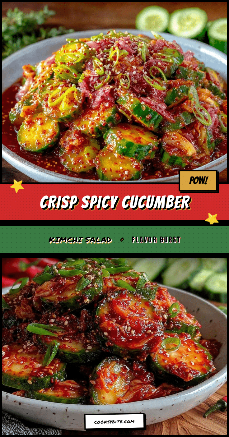 spicy cucumber kimchi salad recipe