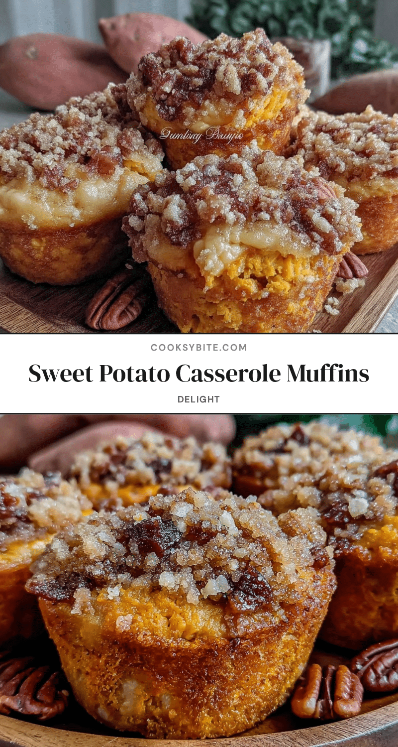 sweet potato casserole muffins recipe