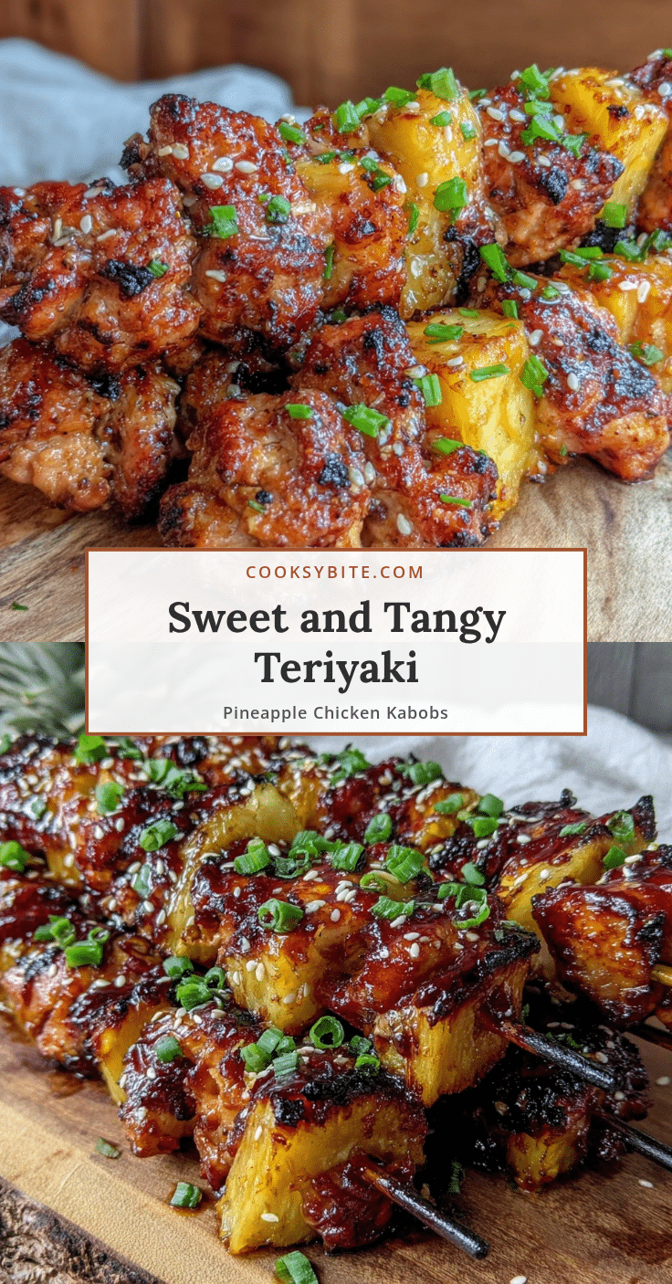 teriyaki pineapple chicken kabobs recipe
