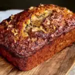 brown butter banana bread - featured image