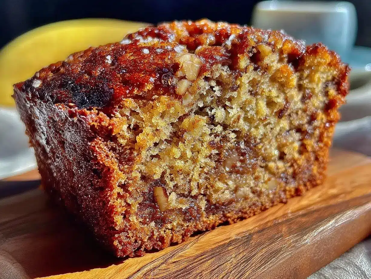 brown butter banana bread preparation steps
