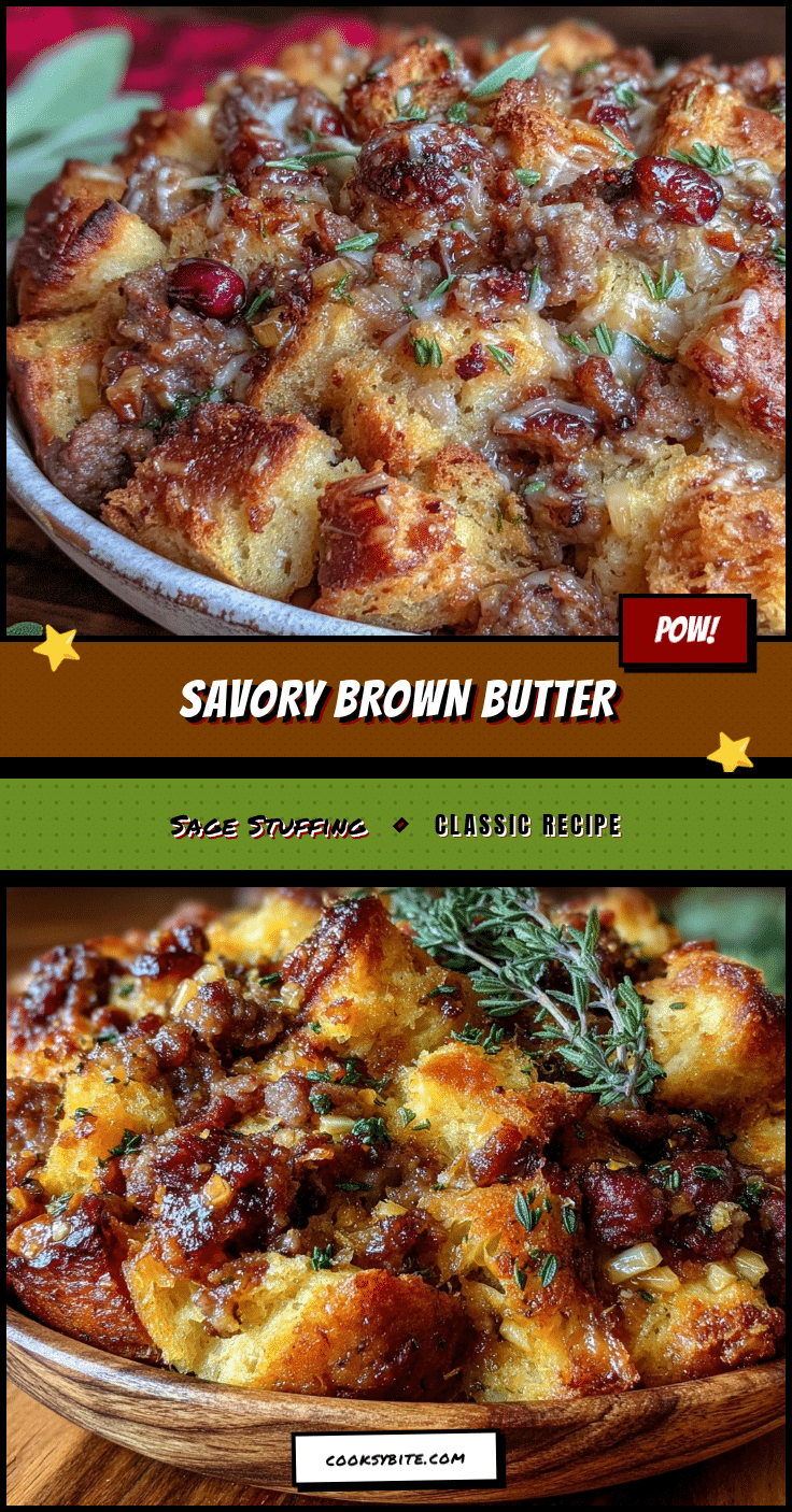 brown butter sage stuffing recipe