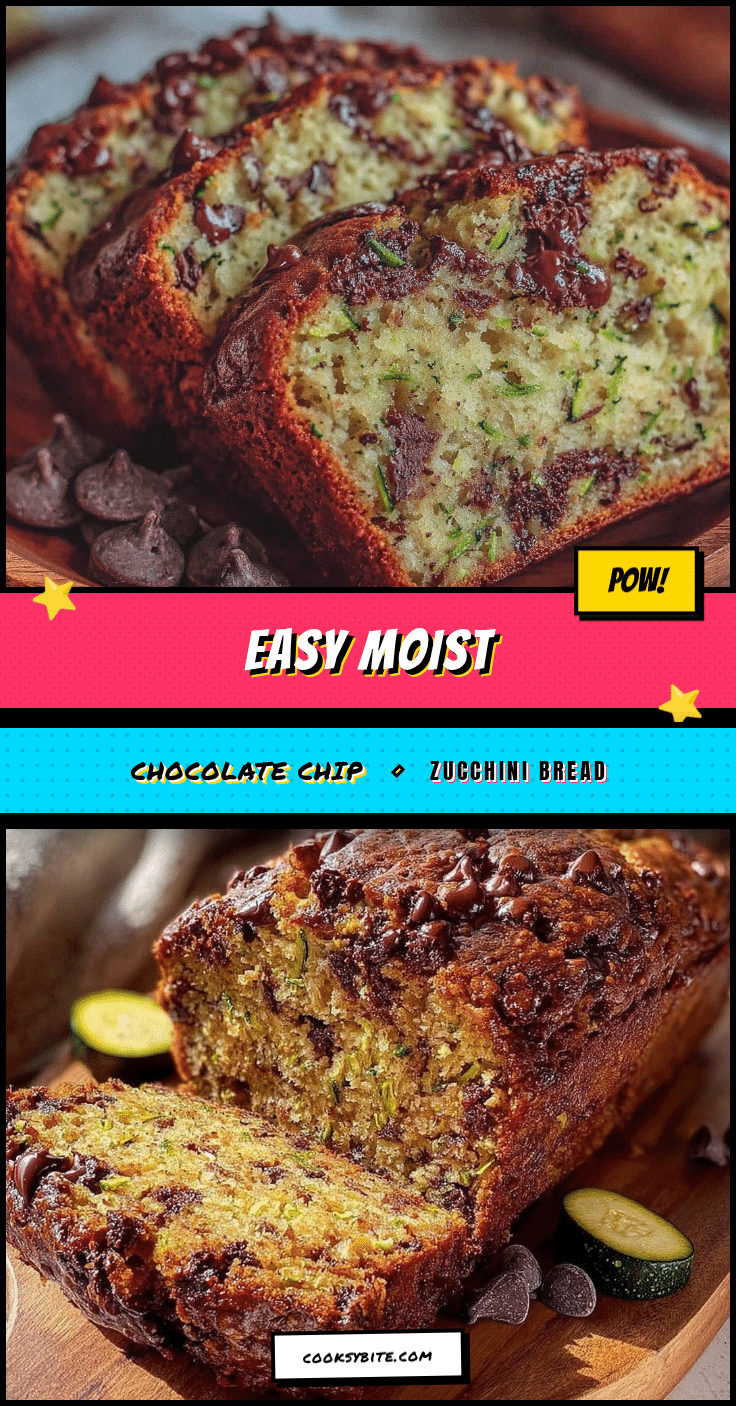 chocolate chip zucchini bread recipe