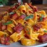 creamy pumpkin pasta - featured image
