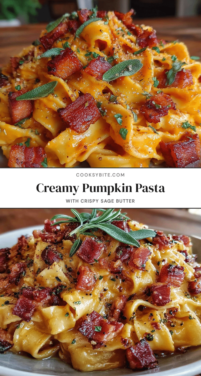 creamy pumpkin pasta recipe